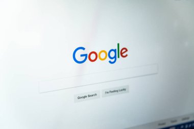 Google Web sitesi ana sayfa