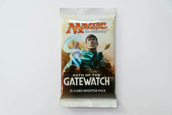 Магия клятвы Gatewatch Booster — стоковое фото
