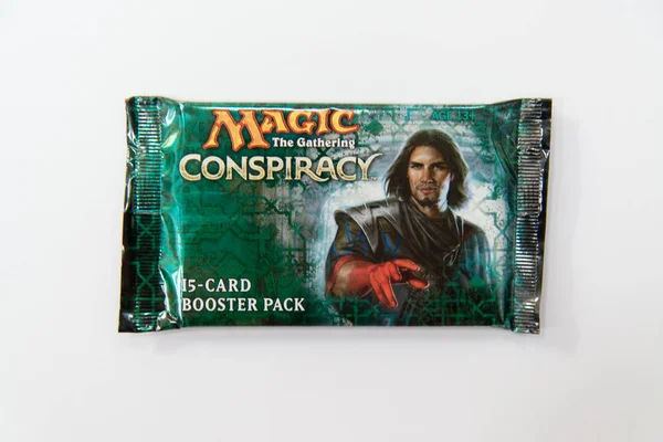 Magic the Gathering Conspiracy Booster — стоковое фото