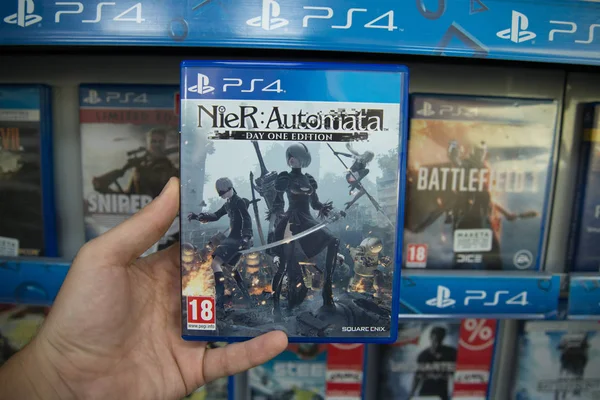 Nier videogame on Sony Playstation 4 — Stock Photo, Image