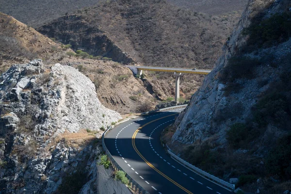 Bergweg in Oaxaca, Mexico — Stockfoto