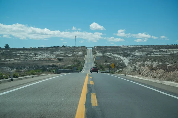 Bergweg in Oaxaca, Mexico — Stockfoto