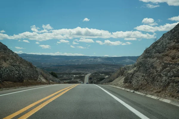 Bergweg in Oaxaca, Mexico — Stockfoto