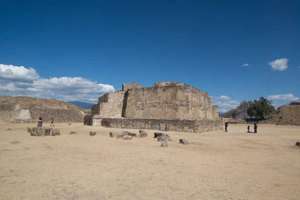 Monte Alban régészeti lelőhely — Stock Fotó