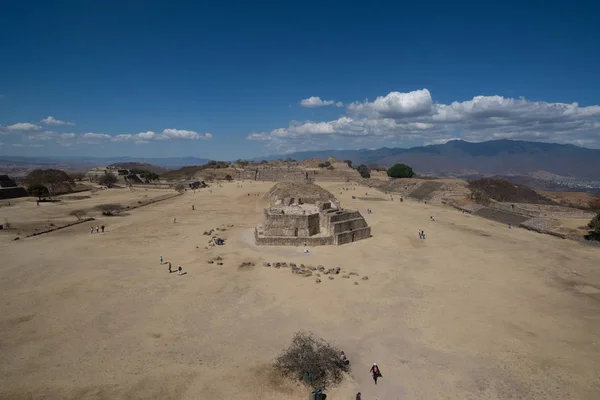 Monte Alban sítio arqueológico — Fotografia de Stock