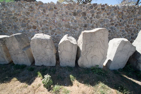 Arkeologiska platsen Monte Alban — Stockfoto