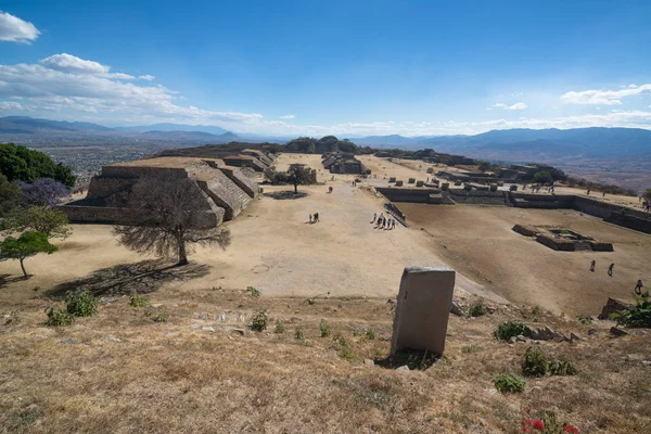 Monte Alban sítio arqueológico — Fotografia de Stock