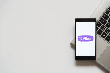 Viber smartphone ekranında