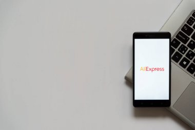 Aliexpress smartphone ekranında