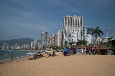 Acapulco beach, Mexico clipart