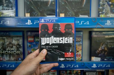 Wolfenstein Sony Playstation 4'te yeni sipariş video oyunu