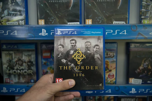 The order 1886 videogame on Sony Playstation 4 — Stock Photo, Image