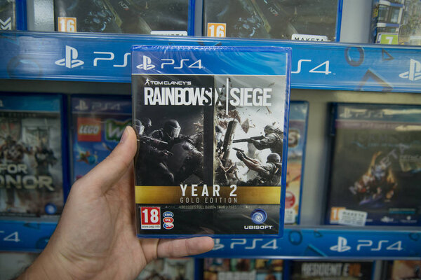 Tom Clancy's Rainbow six siege year 2 gold edition videogame on Sony Playstation 4