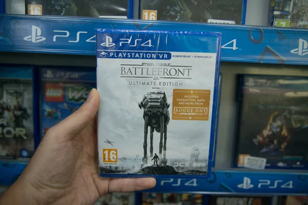 Star Wars Battlefront Ultimate edition videogame on Sony Playstation 4 — Stock Photo, Image