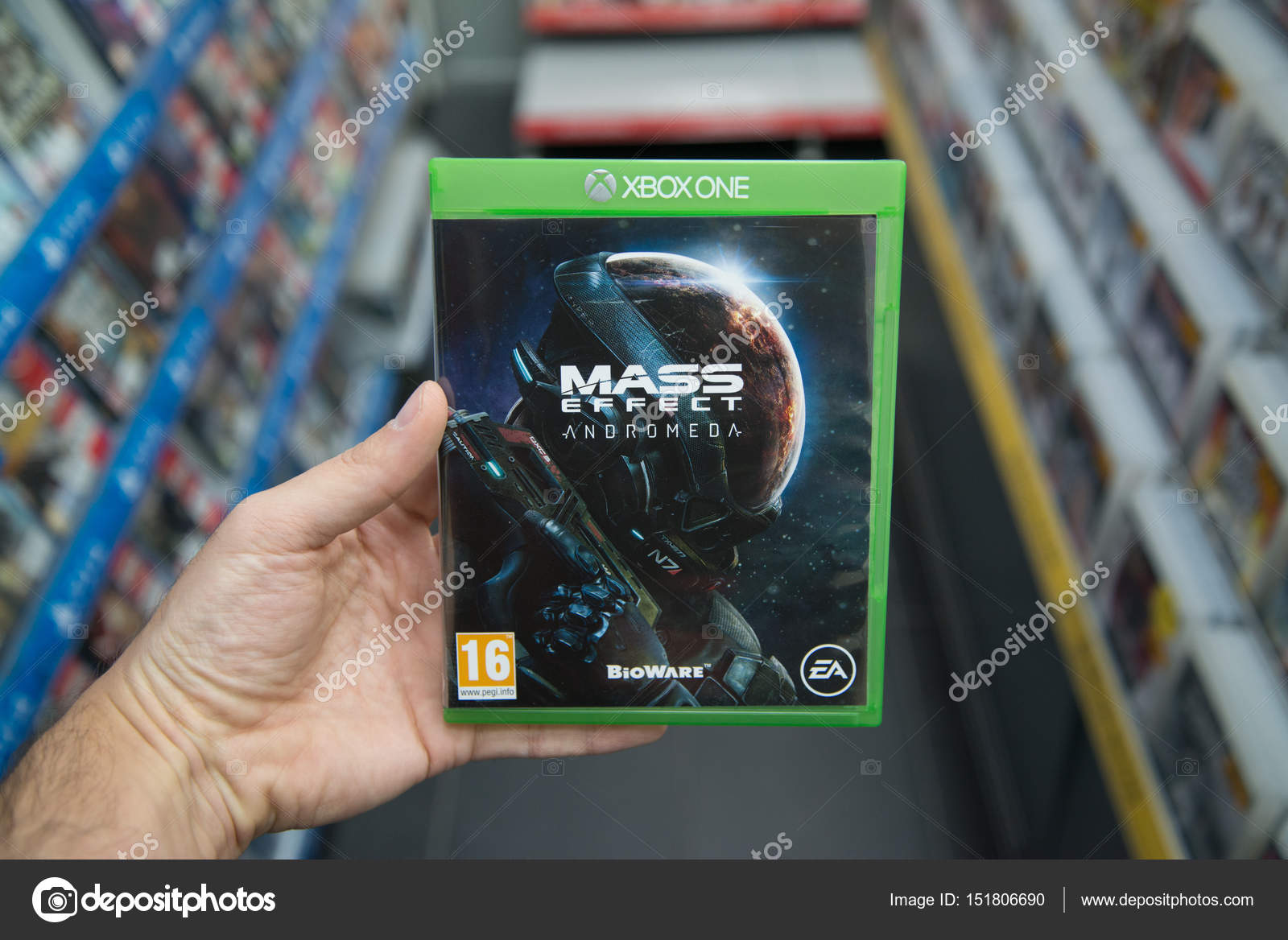 Mass Effect Andromeda Videogame On Microsoft Xbox One Stock Editorial Photo C Pe3check