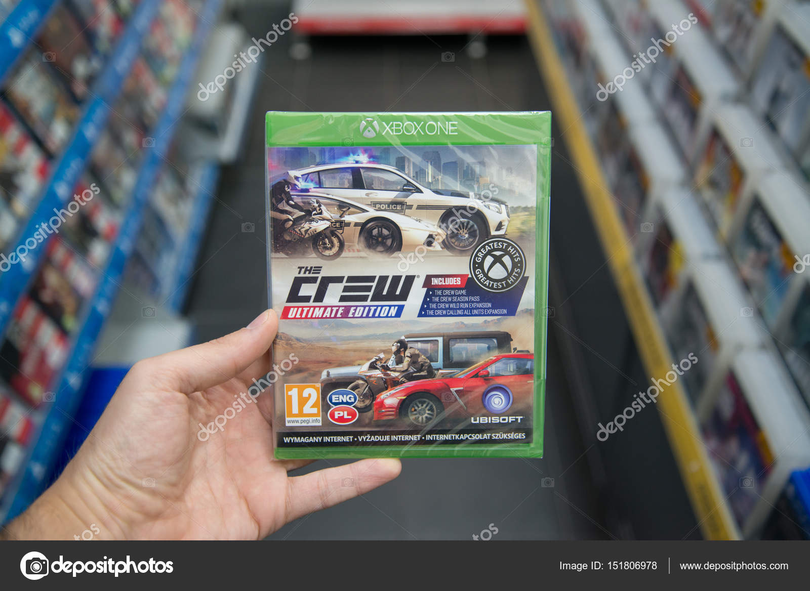 The Crew Limited Edition Videogame On Microsoft Xbox One Stock