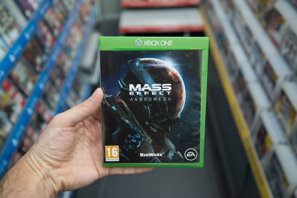 Mass effect andromeda videogame on Microsoft XBOX One