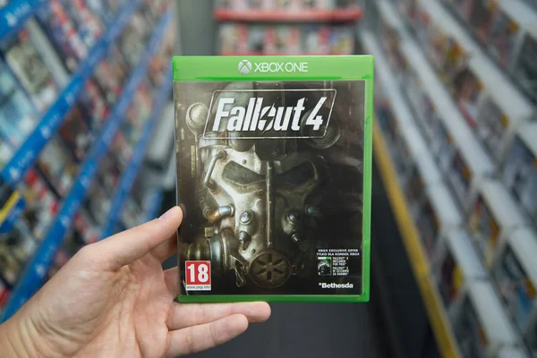 Fallout 4 videojuego en Microsoft XBOX One — Foto de Stock