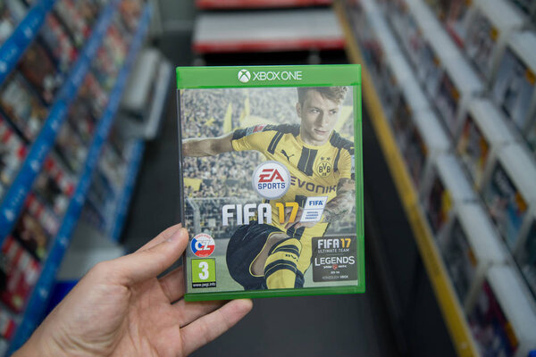 Fifa 17 videogame on Microsoft XBOX One