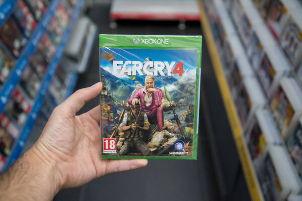 Farcry 4 videogame on Microsoft XBOX One
