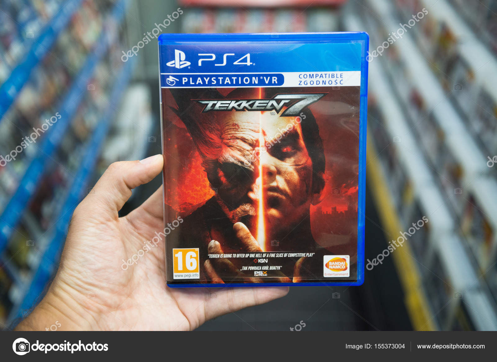 Tekken 7 videogame on Sony Playstation 4 – Stock Editorial Photo © Pe3check  #155373004