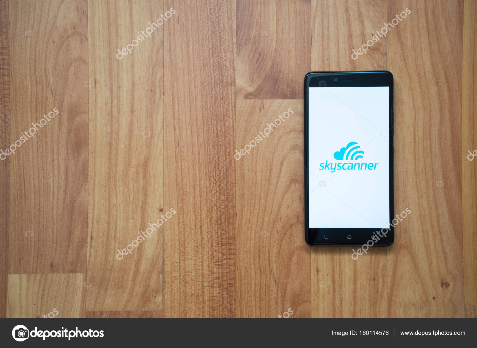 Skyscanner Logo On Smartphone Stock Editorial Photo C Pe3check