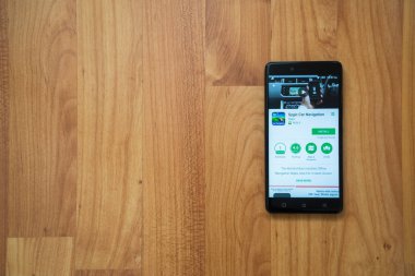 Sygic uygulama smartphone cep telefonu ile