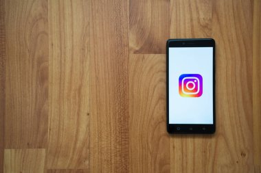 Smartphone Instagram logo