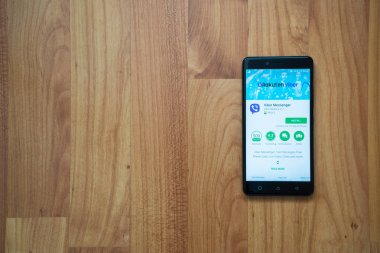 Akıllı telefonda Viber uygulaması