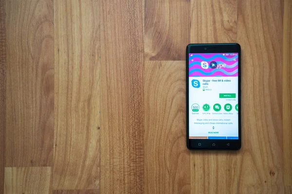 Skype uygulama smartphone cep telefonu ile