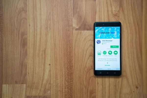 Akıllı telefonda Viber uygulaması