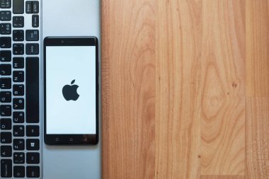 Akıllı telefon Apple logosu