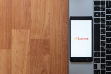 Aliexpress smartphone ekranında