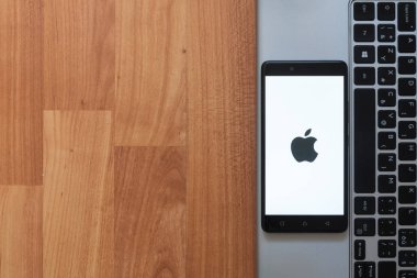 Apple smartphone ekranında