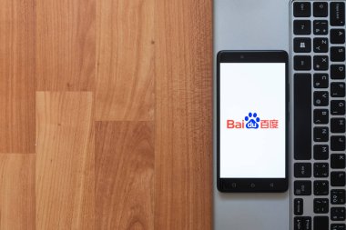 Baidu smartphone ekranında