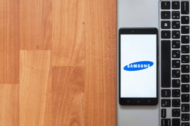 Samsung smartphone ekranında