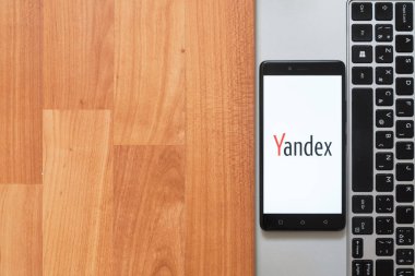 Yandex smartphone ekranında