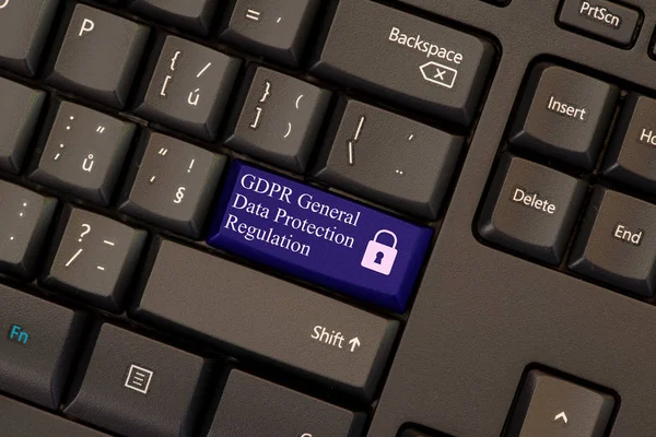 Nařízení o ochraně údajů obecné (Gdpr) — Stock fotografie