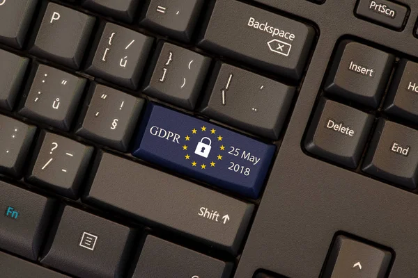 Generel forordning om databeskyttelse (GDPR) ) - Stock-foto