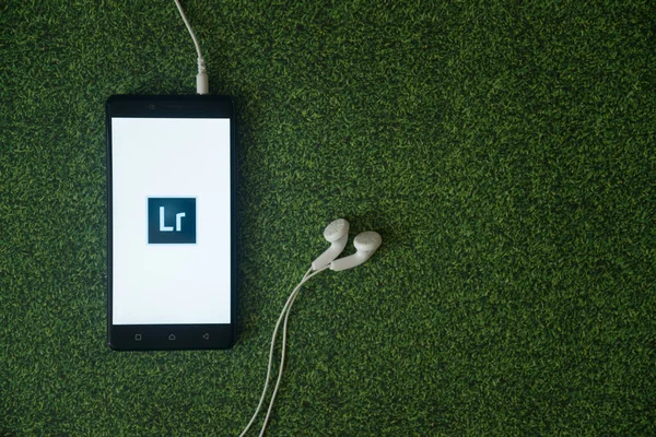 Adobe Photoshop Lightroom Auf Smartphone Bildschirm