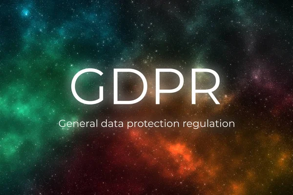 Regolamento Generale Sulla Protezione Dei Dati Gdpr — Foto Stock