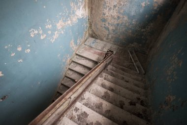 Pripyat, Ukrayna 'da terk edilmiş bir bina