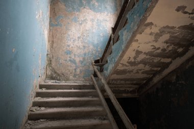 Pripyat, Ukrayna 'da terk edilmiş bir bina