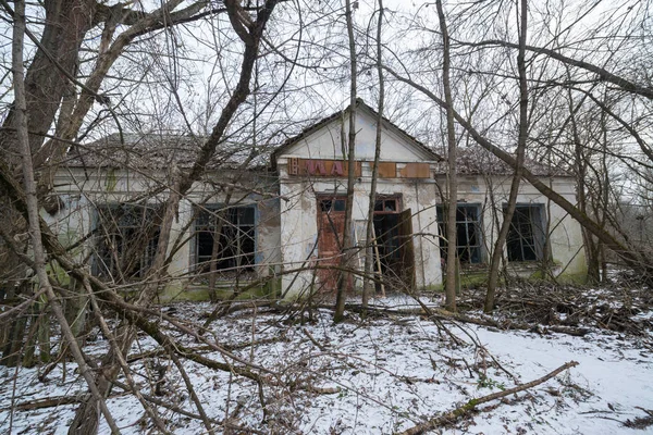 Theatre Chernobyl Exclusion Zone Ukraine — Stock Photo, Image