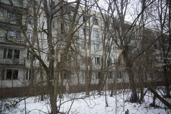 Edificio Abandonado Pripyat Ucrania —  Fotos de Stock