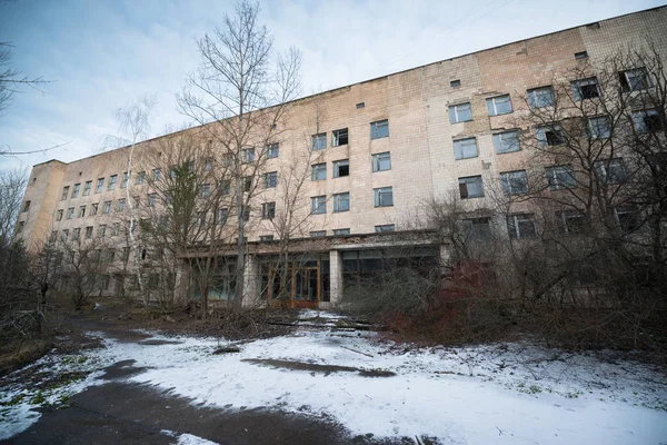 乌克兰普里皮亚季医疗单位126医院 — 图库照片