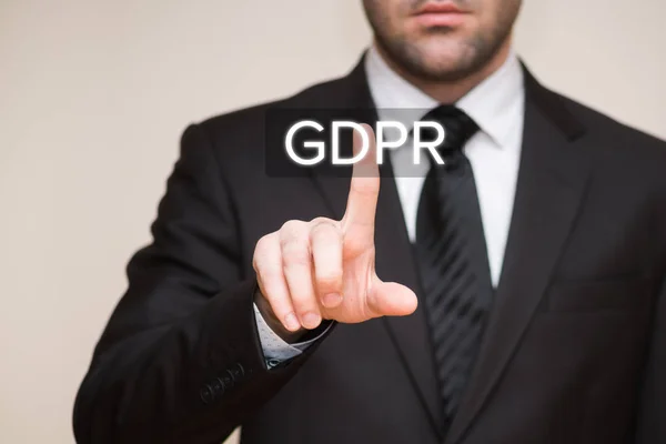 Regolamento Generale Sulla Protezione Dei Dati Gdpr — Foto Stock