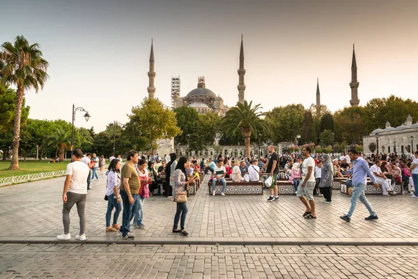 Stanbul Ağustos 2019 Ayasofya Stanbul Günbatımı — Stok fotoğraf