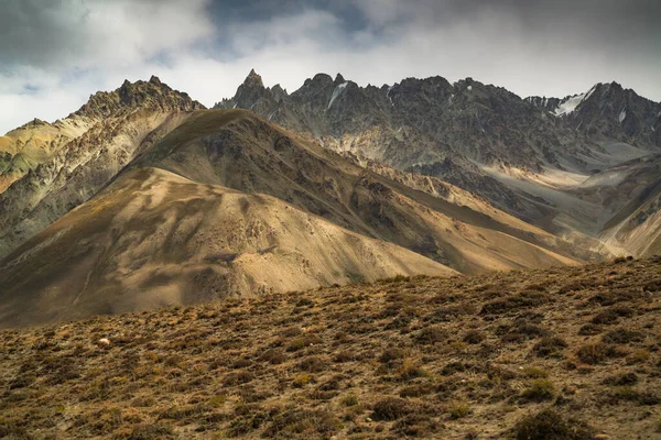 Vista Autopista Pamir Tayikistán — Foto de Stock