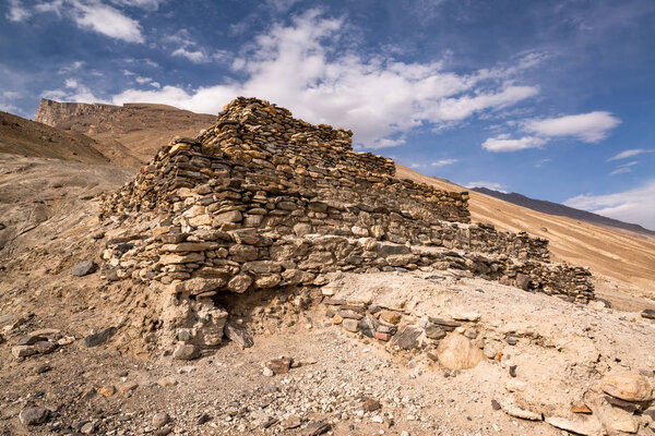 Врангская буддийская ступа в Таджикистане
